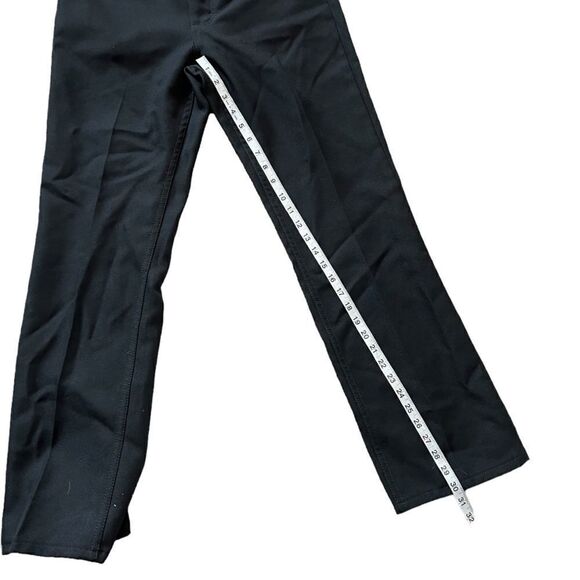 NWOT WRANGLER Black Straight Leg Mid Rise Pant 32 - Picture 5 of 9